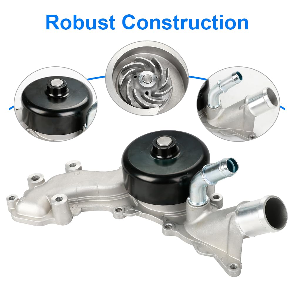 Water Pump Fits Chrysler 200 300 Dodge Avenger Challenger Duragon Jeep RAM 3.6L – GMB Brand, Direct Replacement - View #2