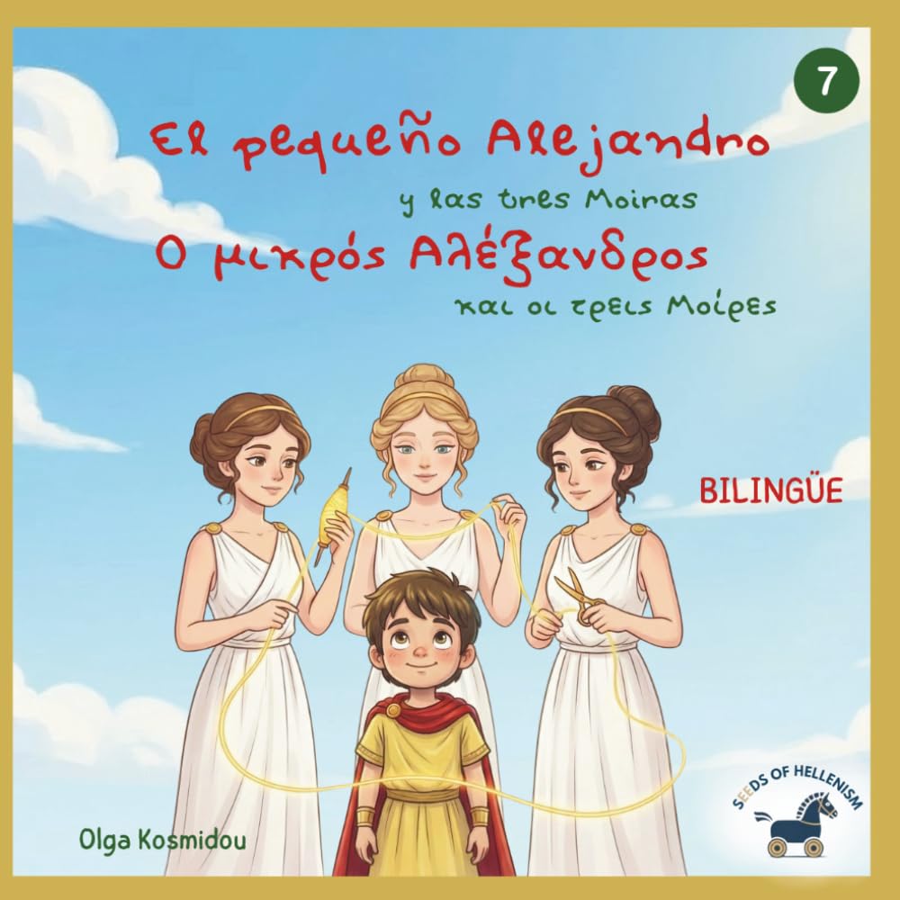 El pequeño Alejandro y las tres Moiras – Ο μικρός Αλέξανδρος και οι τρεις Μοίρες: Un libro ilustrado bilingüe griego–español inspirado en la infancia ... inspirados en la infancia de Alejandro Magno)