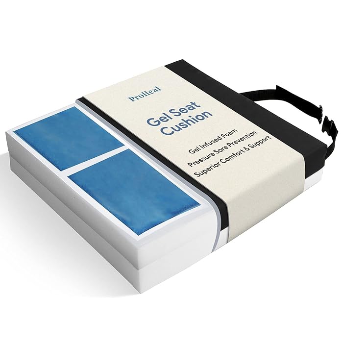 Buy Wheelchair Seat Cushion Gel Infused Foam Orthopedic, Coccyx