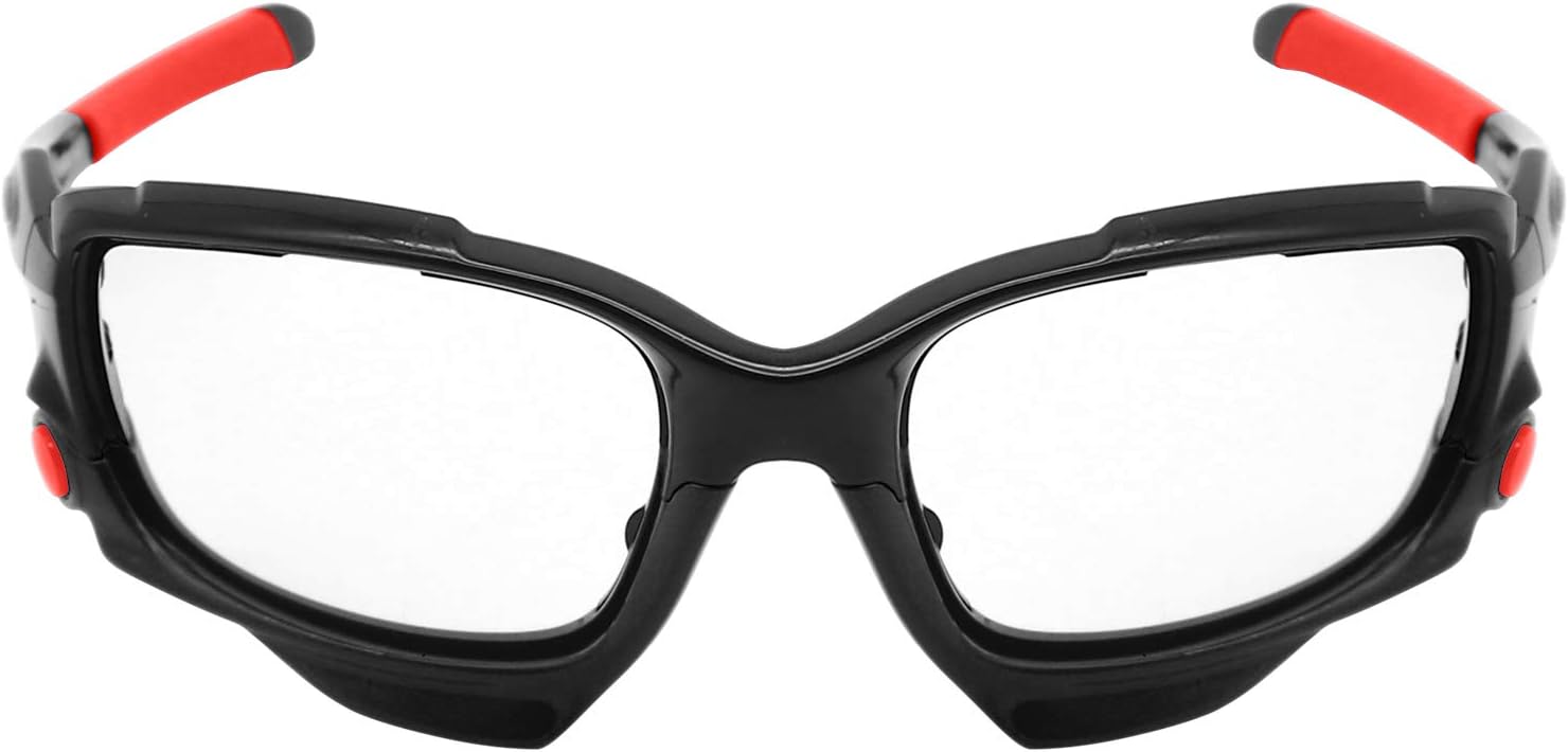 Vonxyz Rubber Kits Replacement for Oakley Split Jacket Vented Sunglass - Red