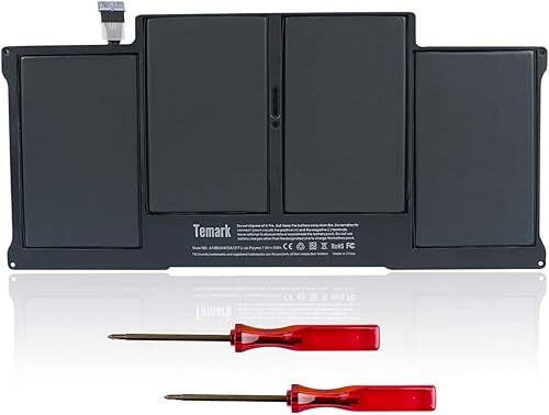Batería de repuesto para laptop A1496 para MacBook Air de 13 pulgadas A1466 (mediados de 2012, mediados de 2013, principios de 2014, principios de