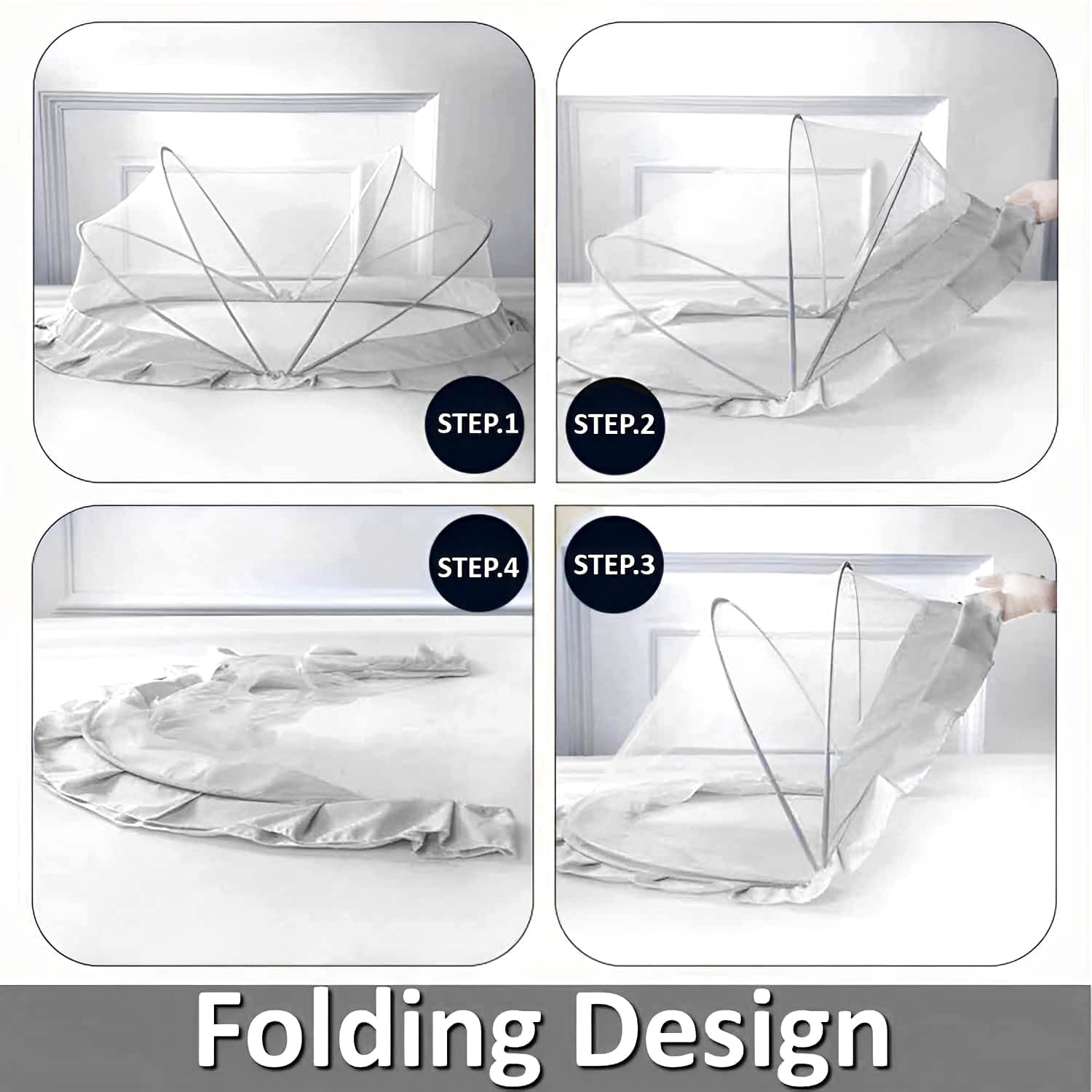 Baby Mosquito Net - Safe Sleep for Newborns -9
