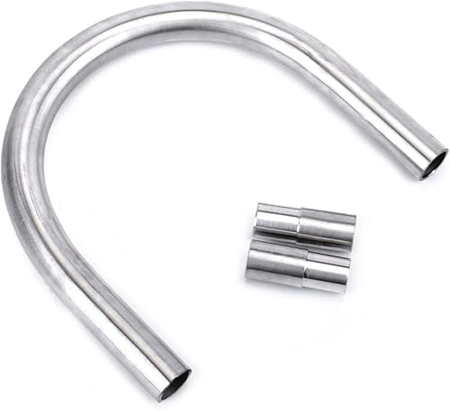 Miniatura 3 de 1" acero inoxidable Cafe Racer marco trasero aro estilo Brat asiento grande CC bicicleta universal