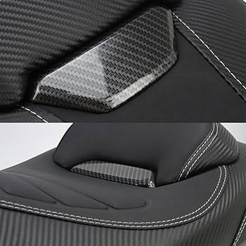ADV160 カスタムシート　カーボン柄　未使用 ホンダ ADV160(KF54)用 レザー調＆カーボン調 カスタム ツートン