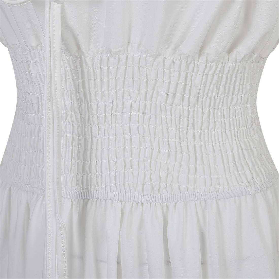 Aibaowedding Costume de Renaissance pour femme - Chemise médiévale - Robe de paysanne irlandaise Boho - Robe longue