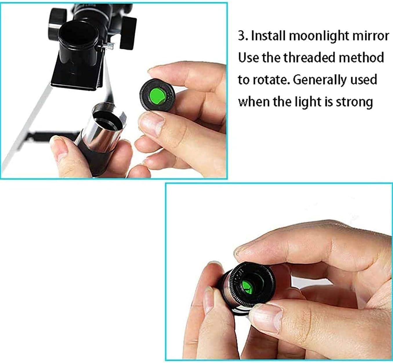 Beginners Space Astronomical Refractor Telescope with Adjustable Tripod Monocular Telescopes for Beginners in Astronomy Educational Toys