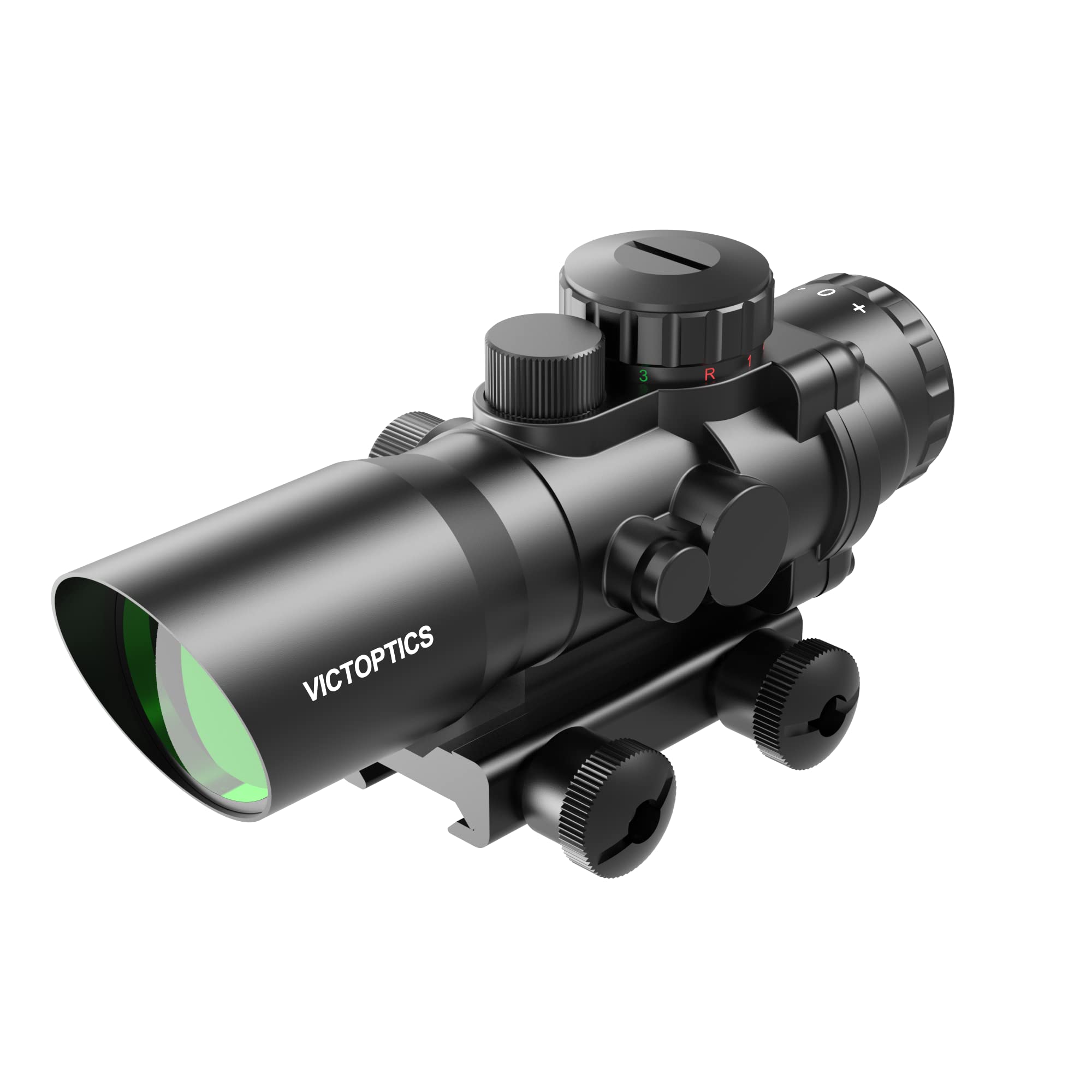 Minidiva 552 Holographic Sight Red Green Point Visier / Dot Sight Scope 10 Levels Brightness 30x22mm Objective Lens Dia - View #9