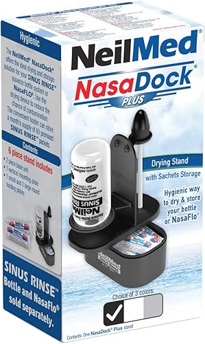 NeilMed Soporte NasaDock Plus, negro