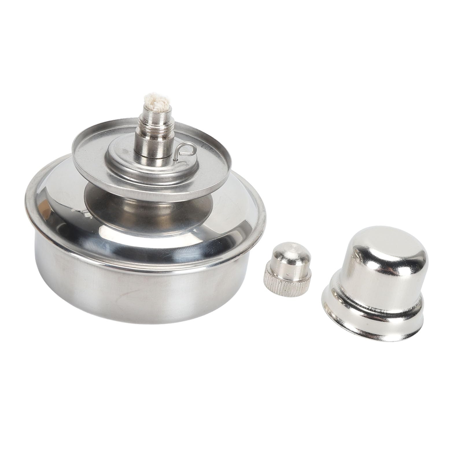 Bruciatore a prova di esplosione, in acciaio inossidabile 304, per riscaldamento di laboratorio, chimica, bruciatore in metallo a prova di perdite, con design robusto per utensili in pelle (100 ml