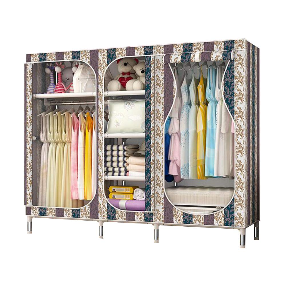 Armario de tela para ropa ideal para vestidores temporales y dormitorios de invitados