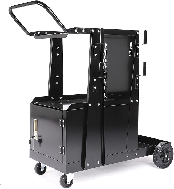Welding Carts for Mig/Tig Welder and Plasma Cutter Welder Cart on