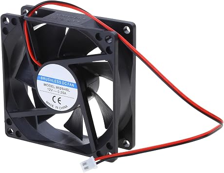 New 12V 2Pin CPU/GPU Cooler Replacement 80x80x25mm Notebook CPU Cooling Fan USB Connector Fan Computer Heatsink Mount Pin Cooling Radiator Memory Heat Dissipation Pad Hard