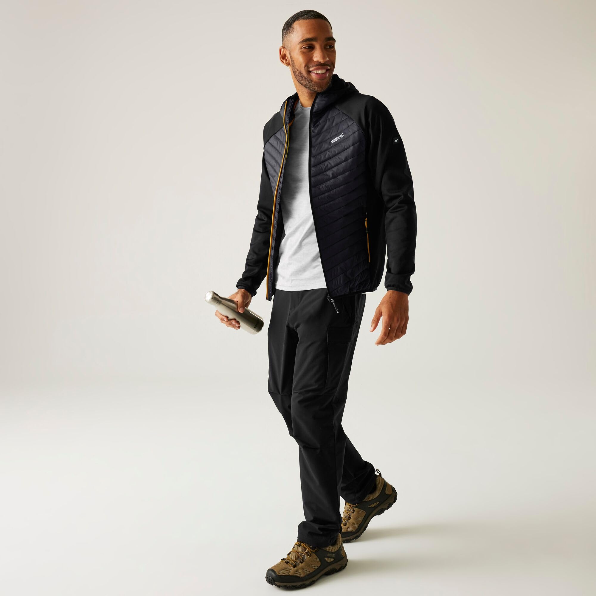 Regatta Hombre Andreson Hybrid chaqueta acolchado ligero elástico Winter Layer top