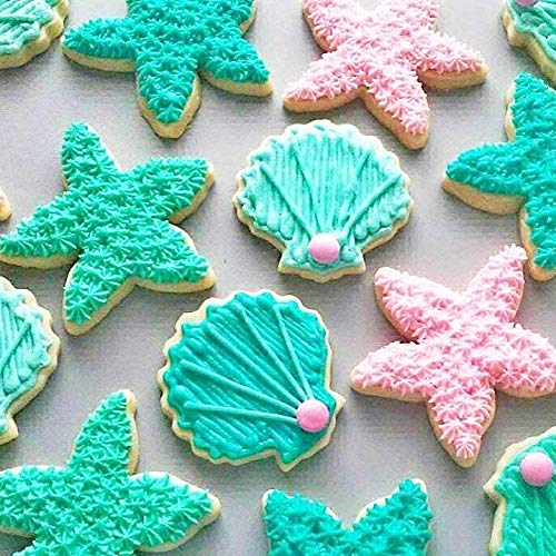 Formina Per Biscotti A Forma Di Pesce Eddingtons – Colore Azzurro Cielo, In Metallo, Per Dolci E Decorazioni Creative