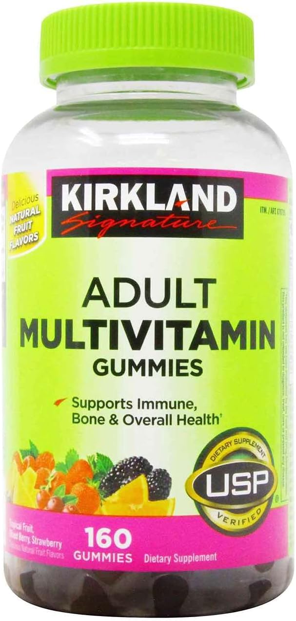 Kirkland Signature Adult Multivitamin, 320 Gummies, 1count
