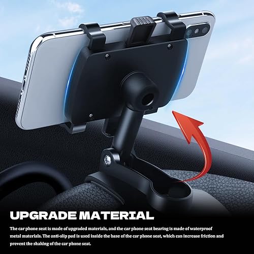 Miniatura 3 de Soporte universal para teléfono de automóvil, soporte de teléfono para tu automóvil, soporte de teléfono para tablero de instrumentos de rotación de