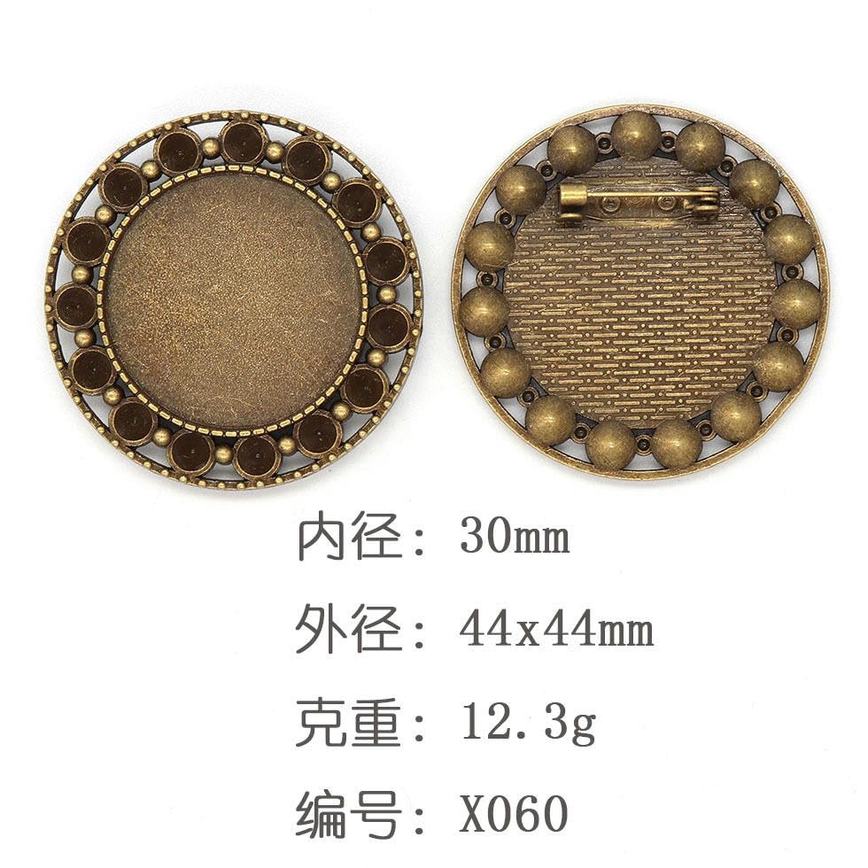50 x 48 mm 30 szt. ryby metalowe spinki do włosów taca spinki do włosów taca spinki do włosów szpilki do włosów z pustą tacą okrągła ramka ustawienia tace na spinkę do włosów