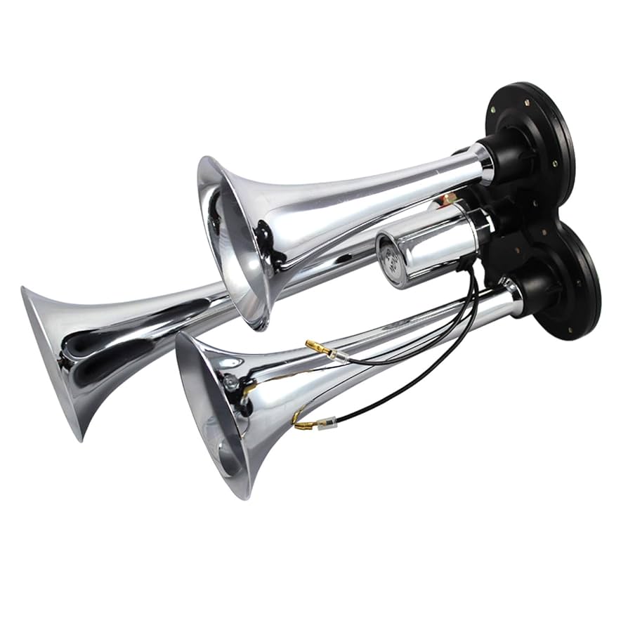 Amazon.com: Jdmspeed New Chrome Impact 150DB 3 Triple