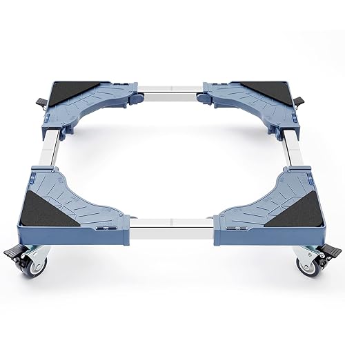 WBD WEIBIDA Adjustable Furniture Dolly with 4 Dual-Locking Wheels, Universal