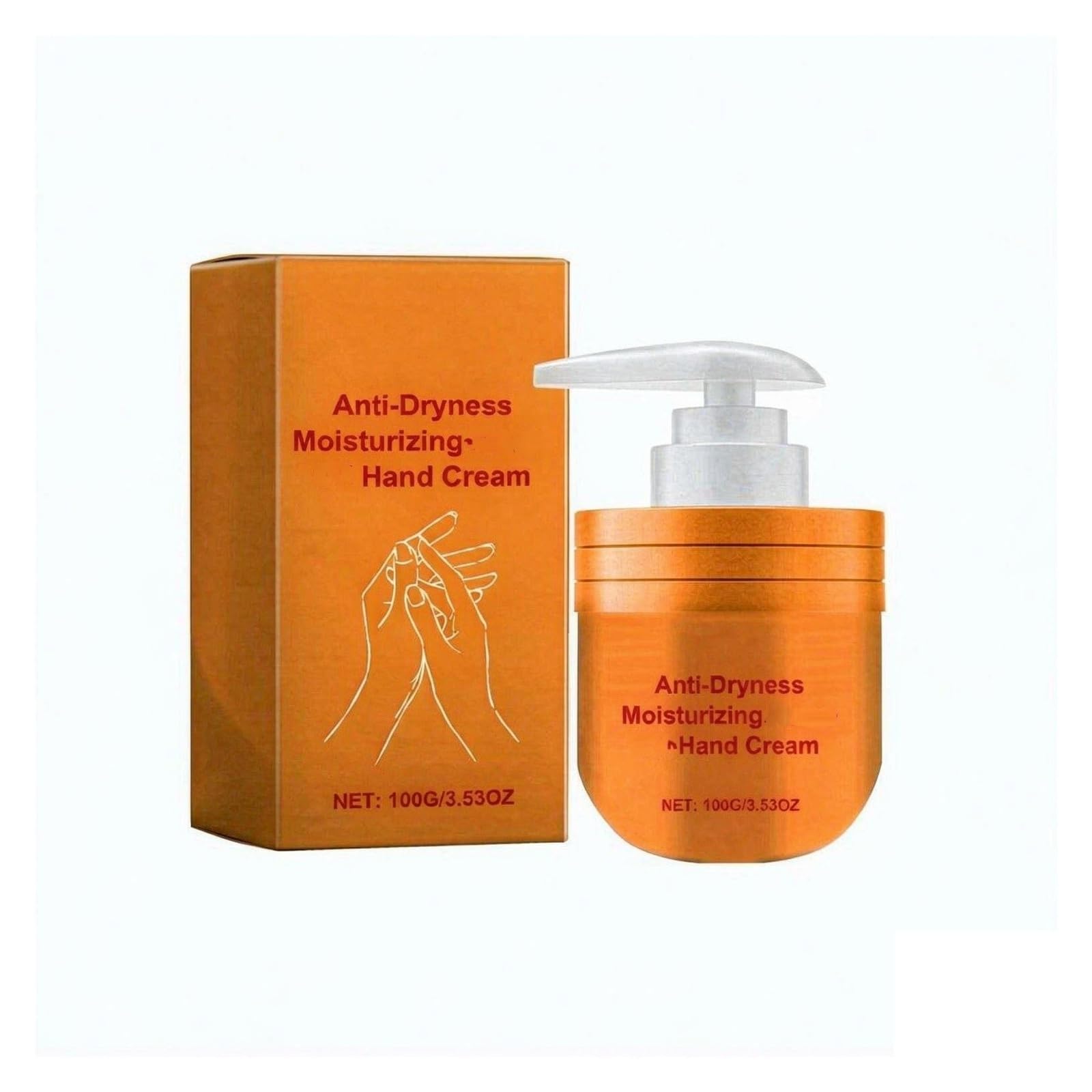 Crema de Manos Hidratante 100g | Cuidado de manos hidratante y secante(2pcs)