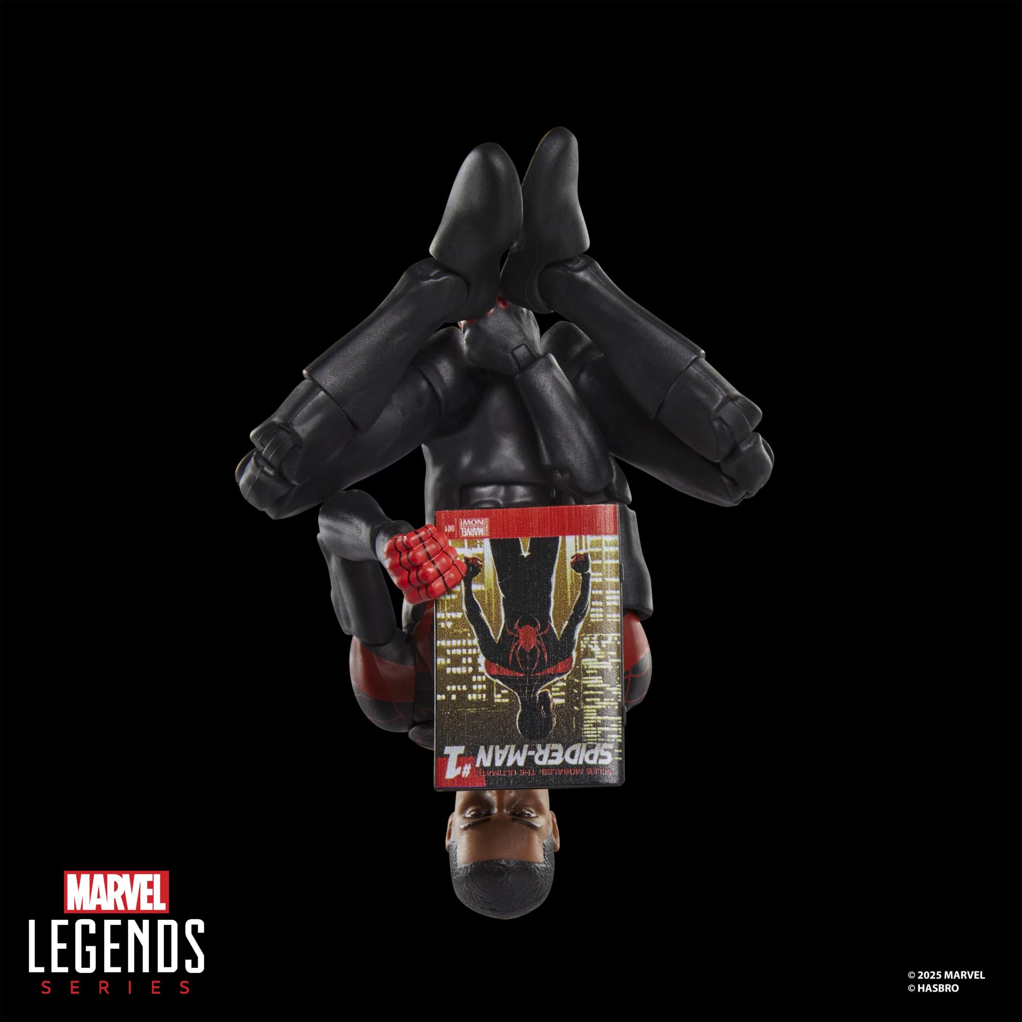 Marvel Hasbro Legends Series, action figure di Ultimate Miles Morales di Spider-Man