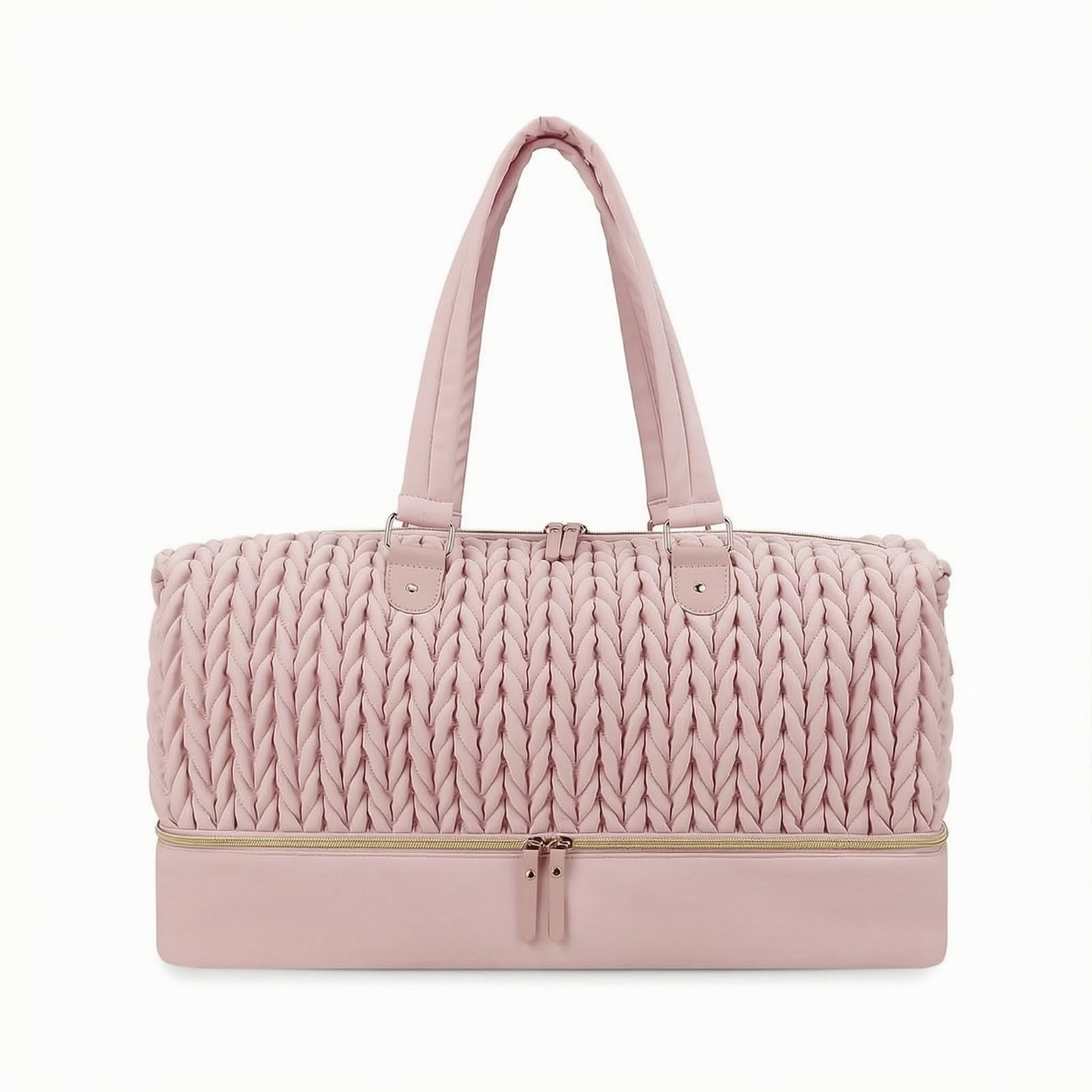 Bolso Viaje con Compartimento Inferior Acolchado Bolsa Pañales Ligero Bolso Cambiador para Mamás