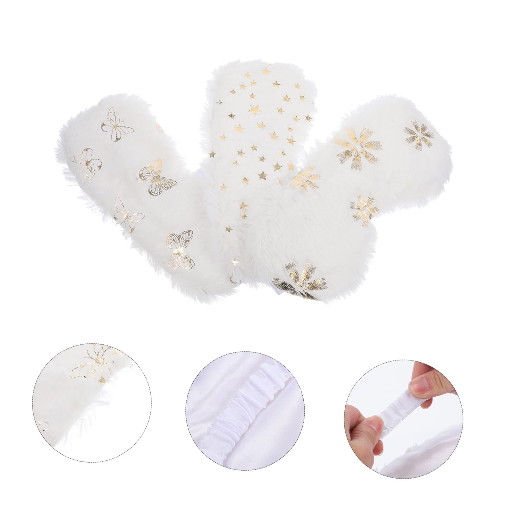 minkissy 12 Piezas antifaz de peluche ojo divertido antifaz para niños para dormir sleep mask sleeping mask ojo niño cubre ojos transpirables prácticos cubre ojos