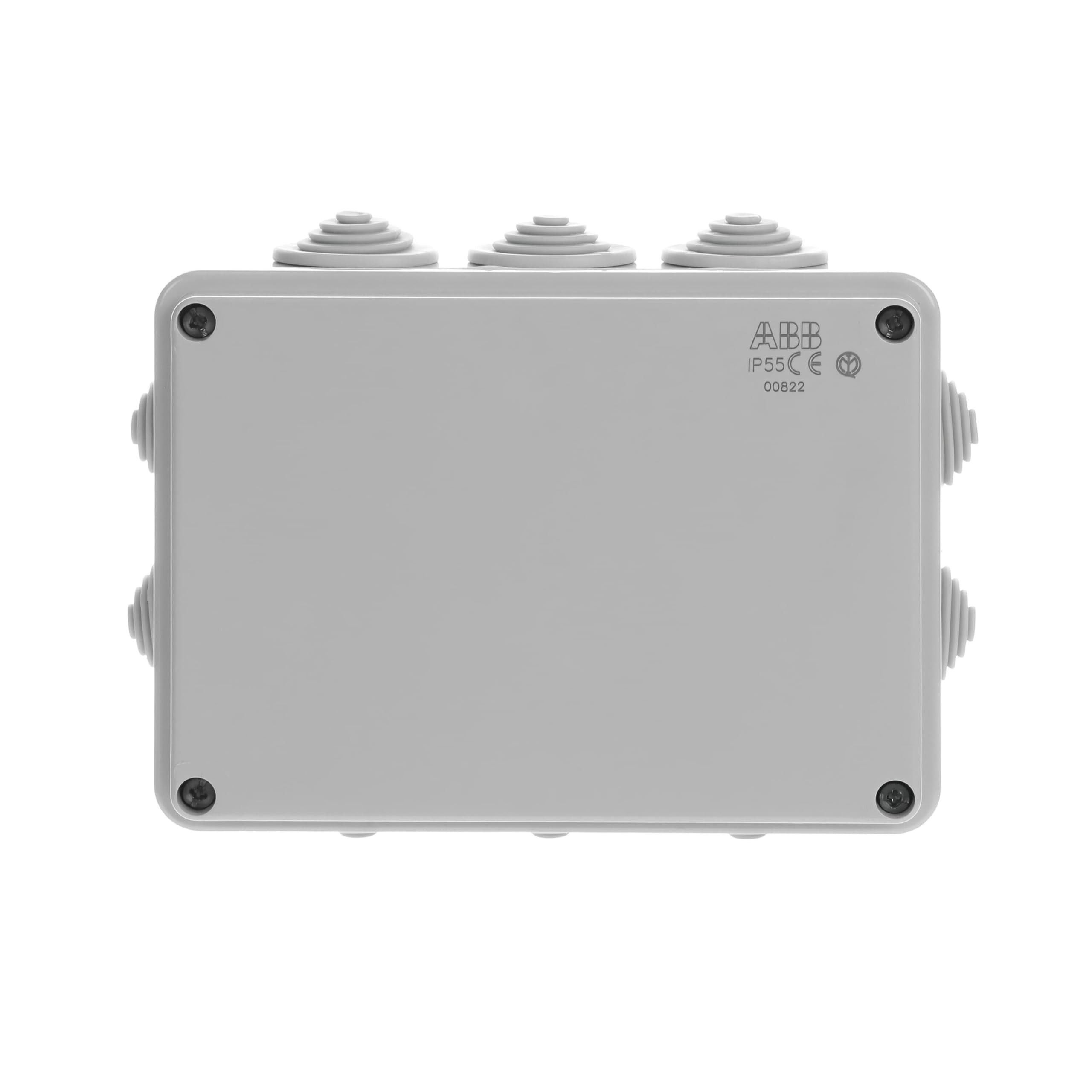 ABB ABB IP55 Junction Box 153 x 110 x 66mm - Waterproof Electric Cable Connector Unit - T Box Hafobox - Adaptable Electric - Indoor/Outdoor Use