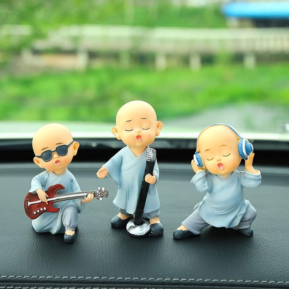 YUZDNM Decoration Art Statue Sculpture - Car Dashboard Decoration Set,Cute Doll Ornaments,Desk Ornaments(#1)
