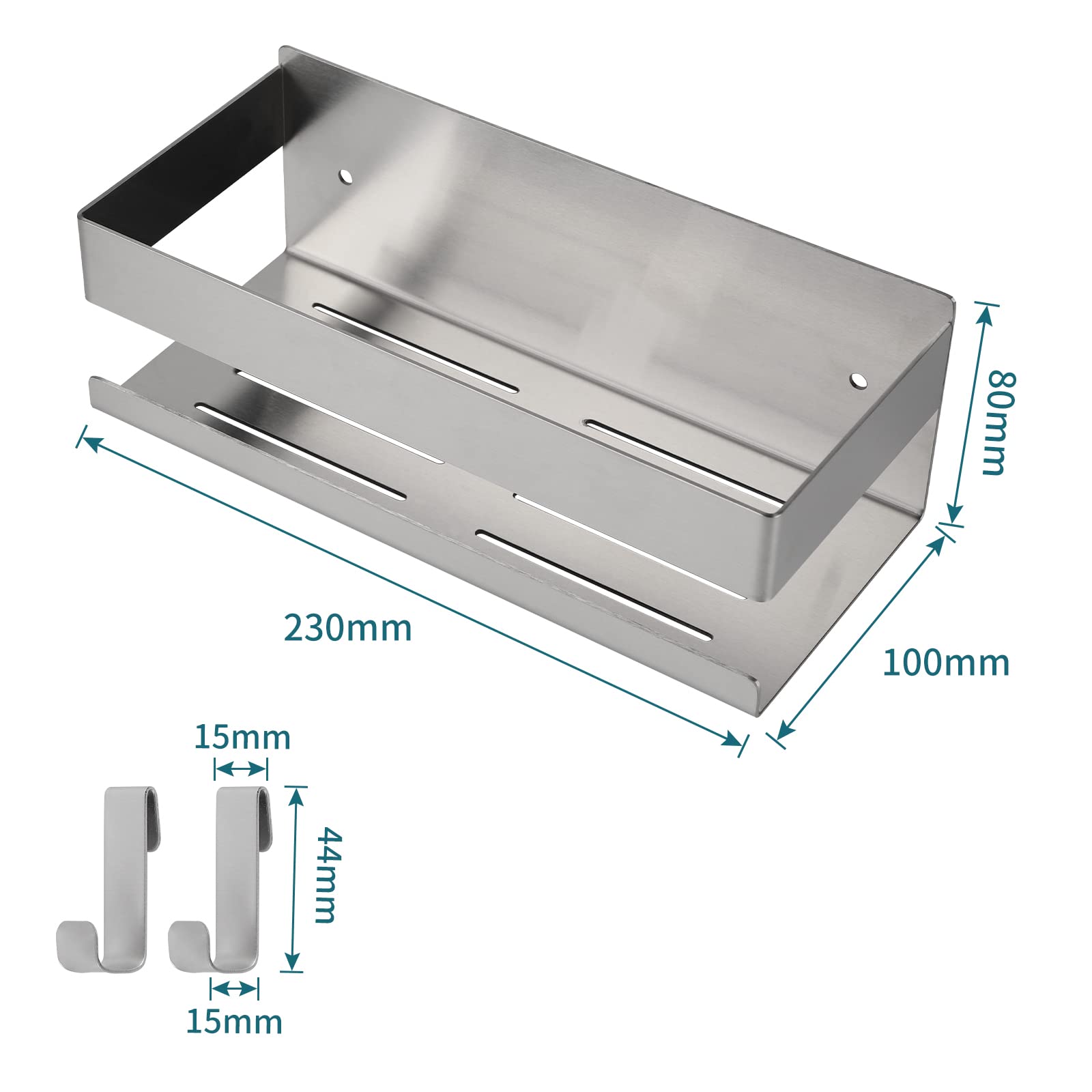 CONFEZIONE DA 5 contenitori microonde pentola per pizza in acciaio inox