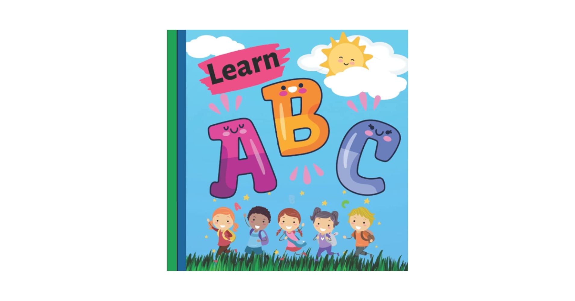 Amazon.com: Learn ABC: Large ABC Book for Kids | Teaching