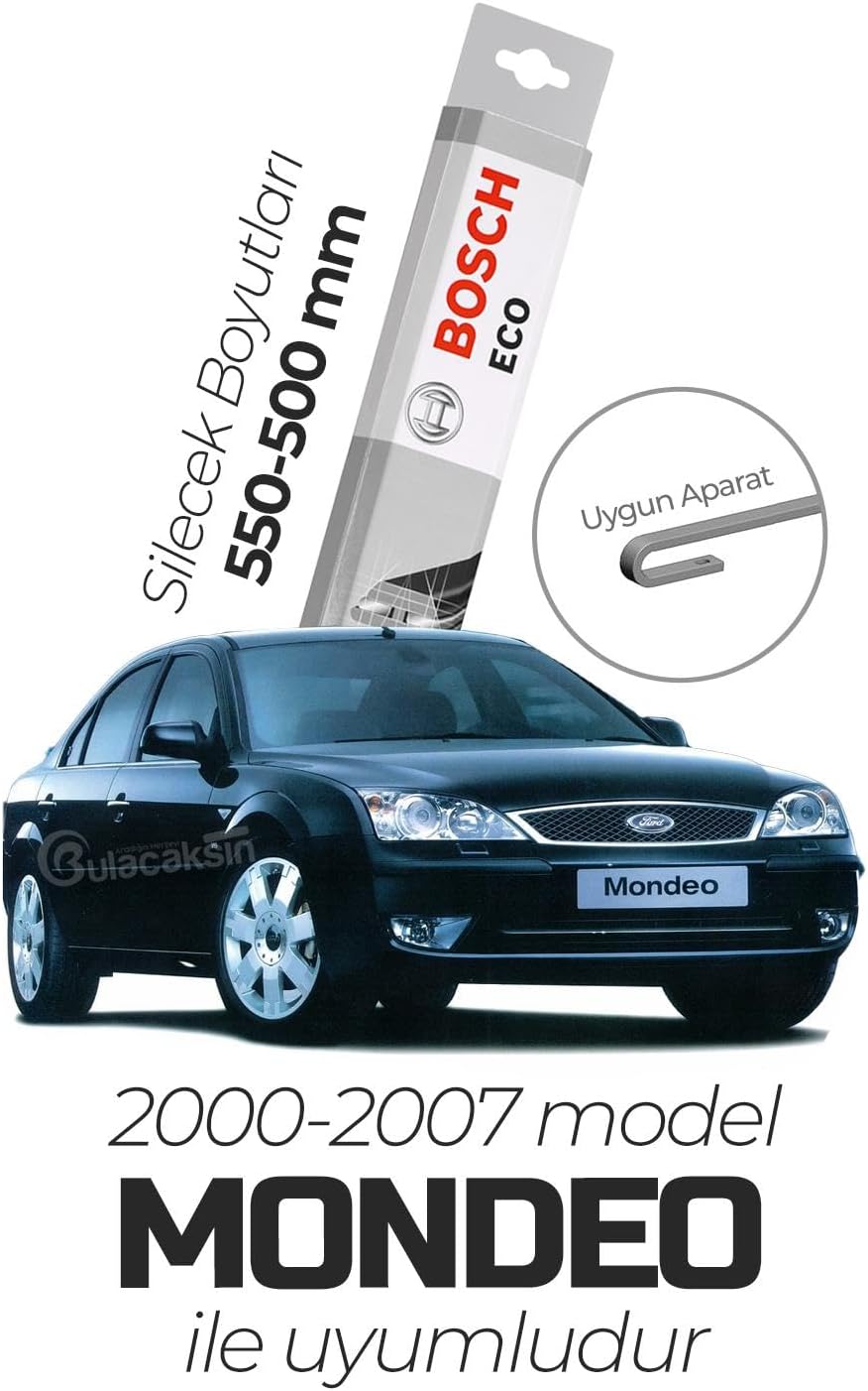 Bosch Eco Ön Silecek Takımı Ford Mondeo 2000-2007 ile uyumlu