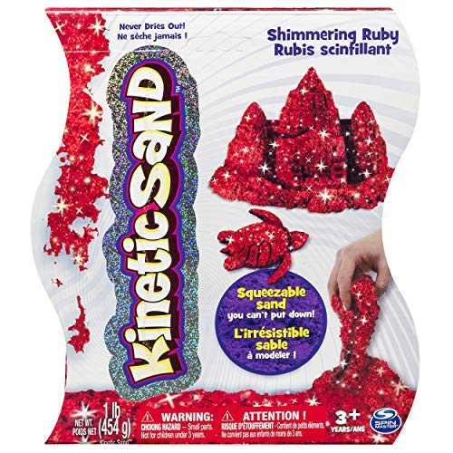 Preisvergleich Produktbild Kinetic Sand, 1lb Shimmering Ruby Red