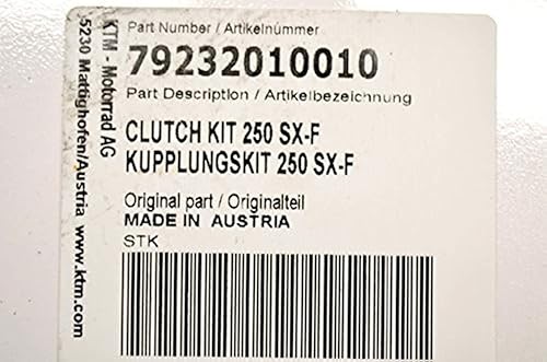 Miniatura 9 de Kit de embrague KTM 250 350 SX-F XC-F 2016 2017 2018 79232010010 OEM