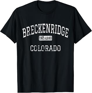 Breckenridge Colorado CO Vintage T-Shirt