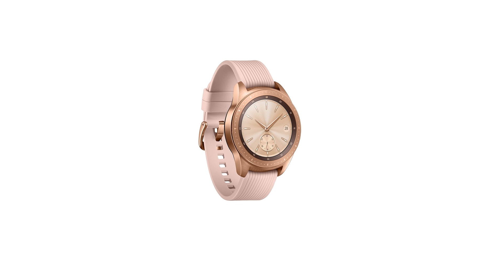 SAMSUNG - GalaxY Watch 42mm　Rose Gold Samsung Galaxy Watch 42mm Rose Gold 4 GB from AT&T