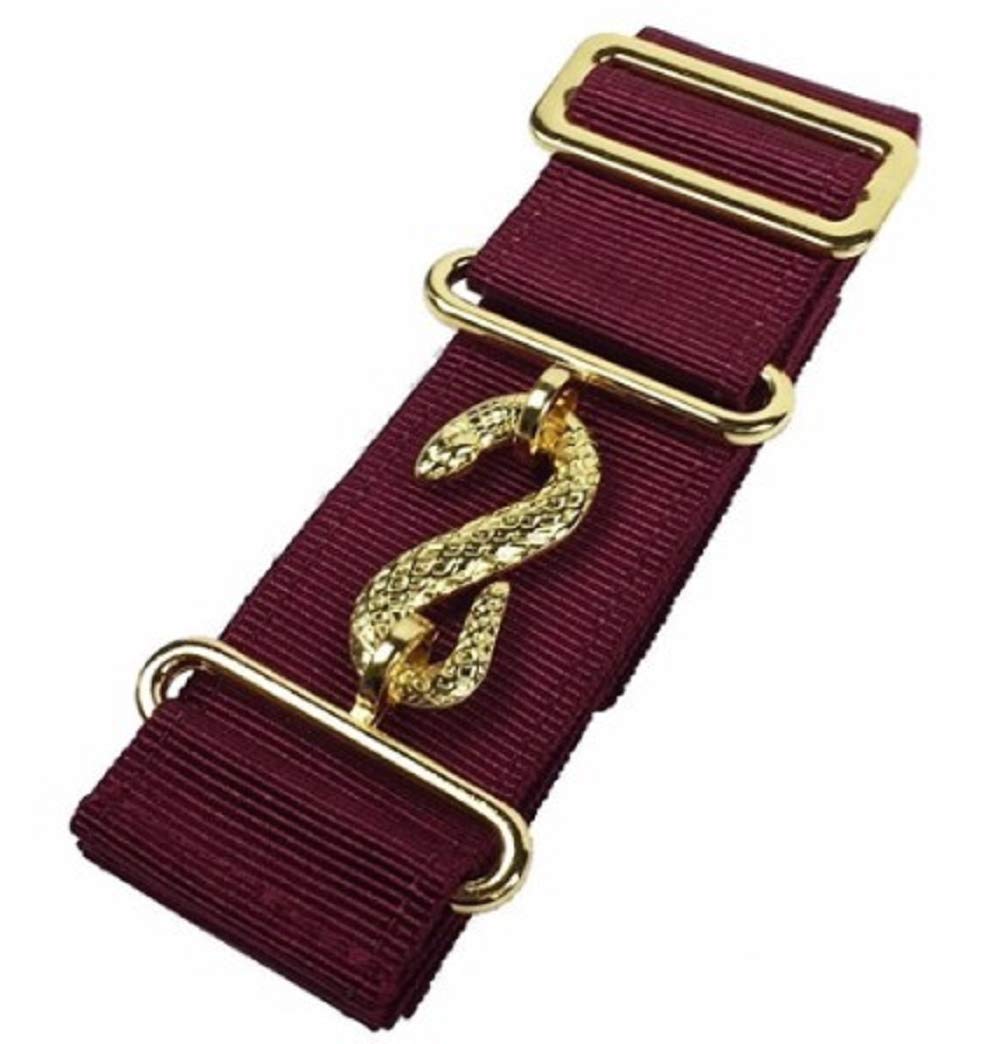 Masonic - Extensor de cinturón (granate