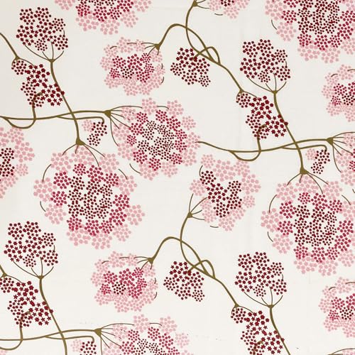 Image of Swayam Roto Cotton King Fitted Bedsheet with 2 Pillow Covers | Size 72 x 78 x 10 inch | 144 TC | Floral Design | Soft Breathable Bed Sheet | Comfortable & Durable for Bedroom - Beige & Purple