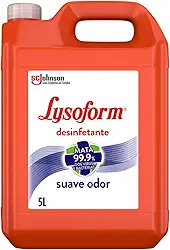 Lysoform Suave Odor, Desinfetante Líquido, Limpeza Casa, 5L