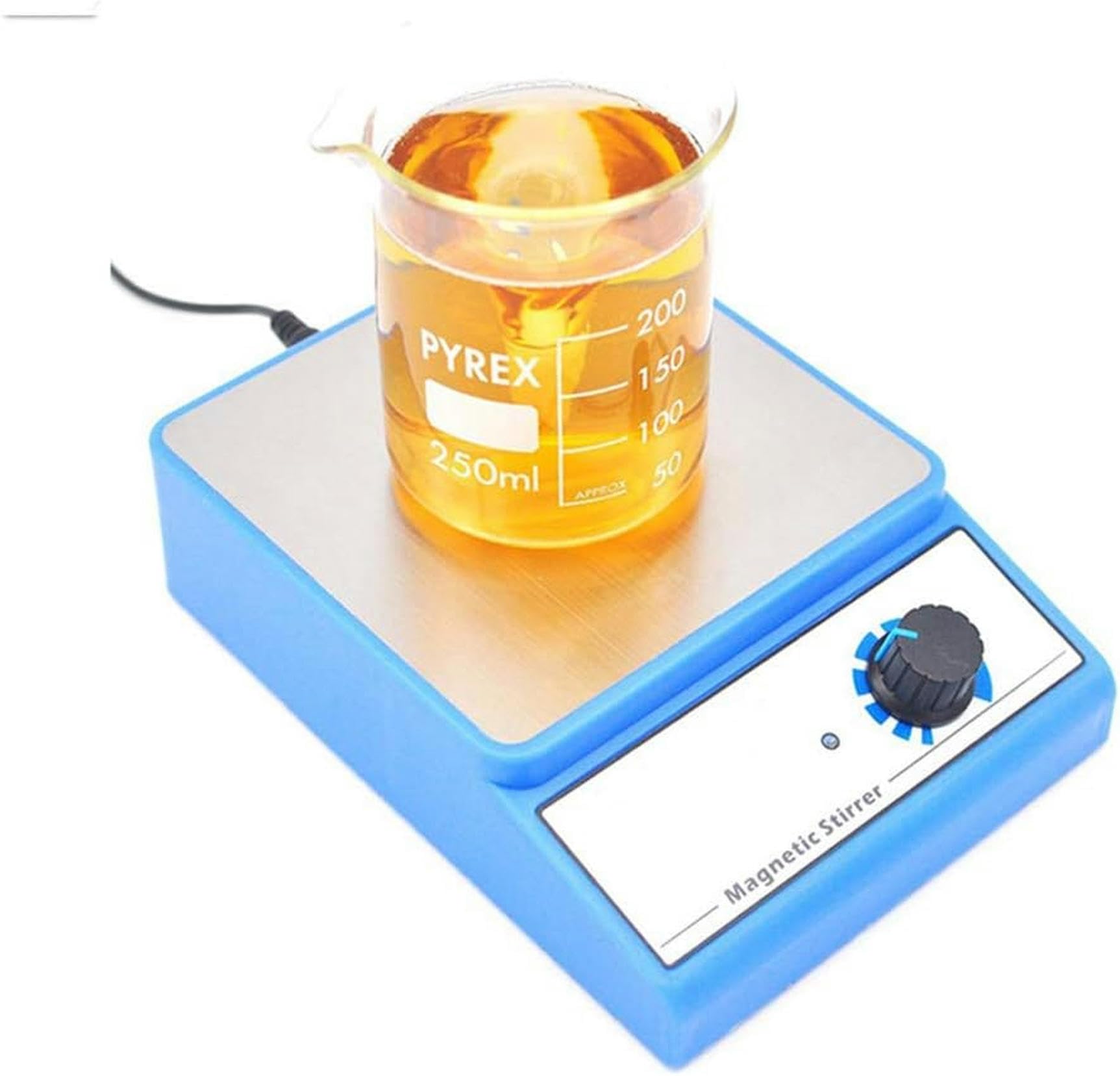 Agitador magnético Mezclador de Placa Caliente Máquina agitadora de Calentamiento de Laboratorio, 3000 RPM Capacidad máxima de agitación: 3000 ml ampliamente Utilizado en Product