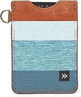 Vista 1 de Thread Wallets - Cartera delgada de diseño minimalista con tarjetero vertical.