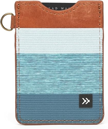 Thread Wallets - Cartera delgada de diseño minimalista con tarjetero vertical.