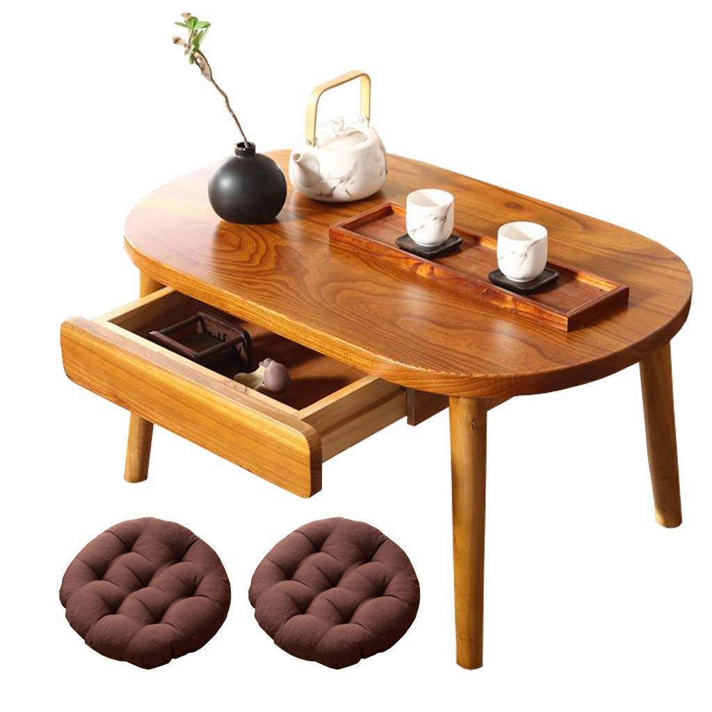 Table basse intérieure stable et légère avec grand rangement