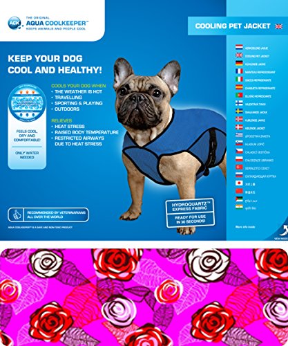 Aqua Coolkeeper Kühlender Hunde-Mantel