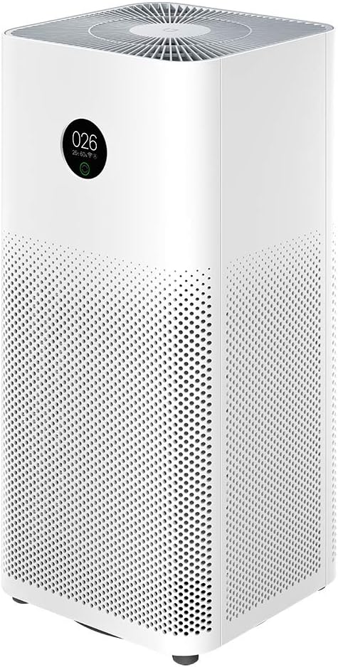 Xiaomi Purificador de aire 3H Eficiente 99,97% Tasa de eliminación de partículas 0,3 micras para 126 metros cuadrados por hora. Filtro que admite el control por voz.