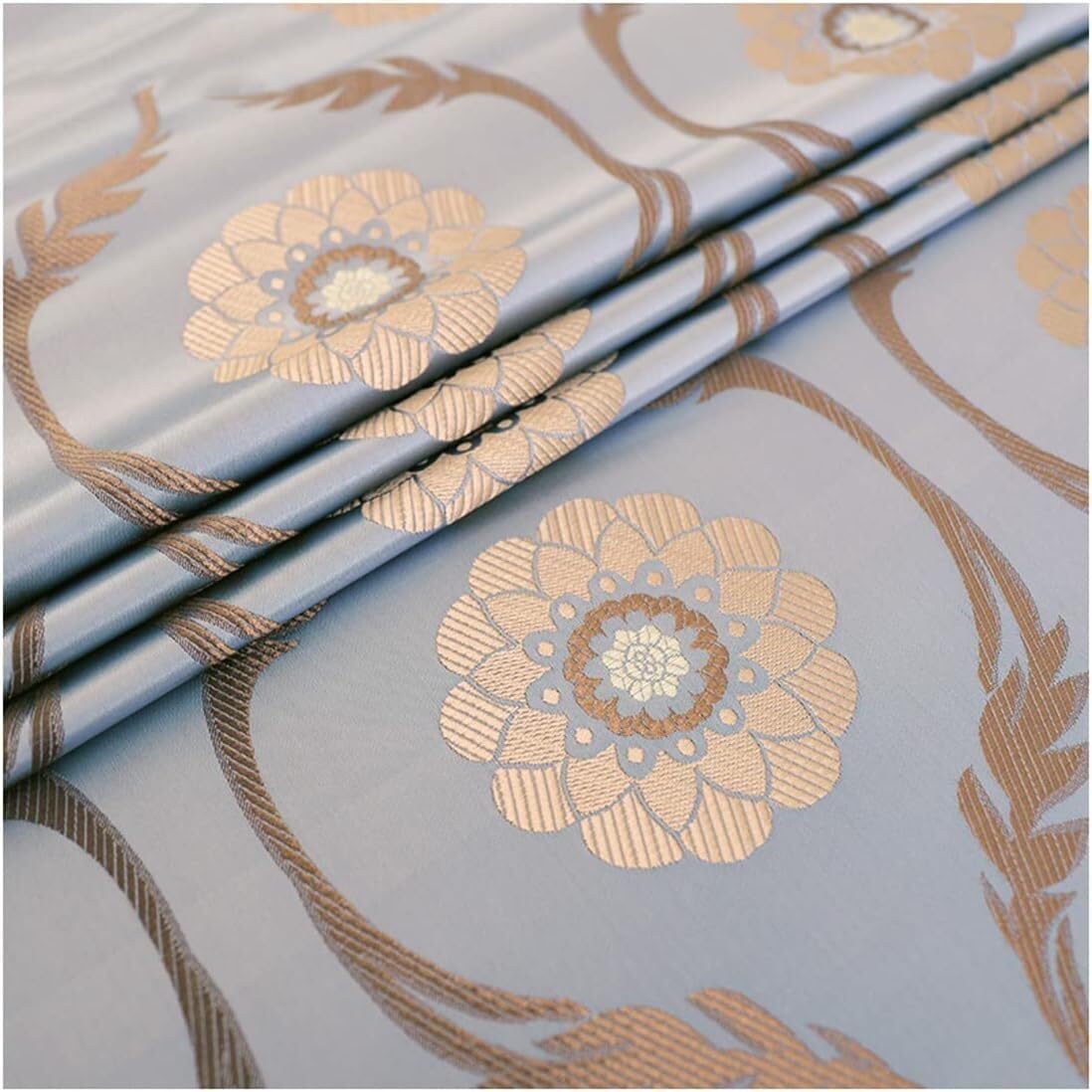 LNNW Silk Satin Fabric 75cm Wide Brocade Fabric for Cheongsam Dress Sewing Crafts Cushions for Dressmaking, Art & Craft, Sewing