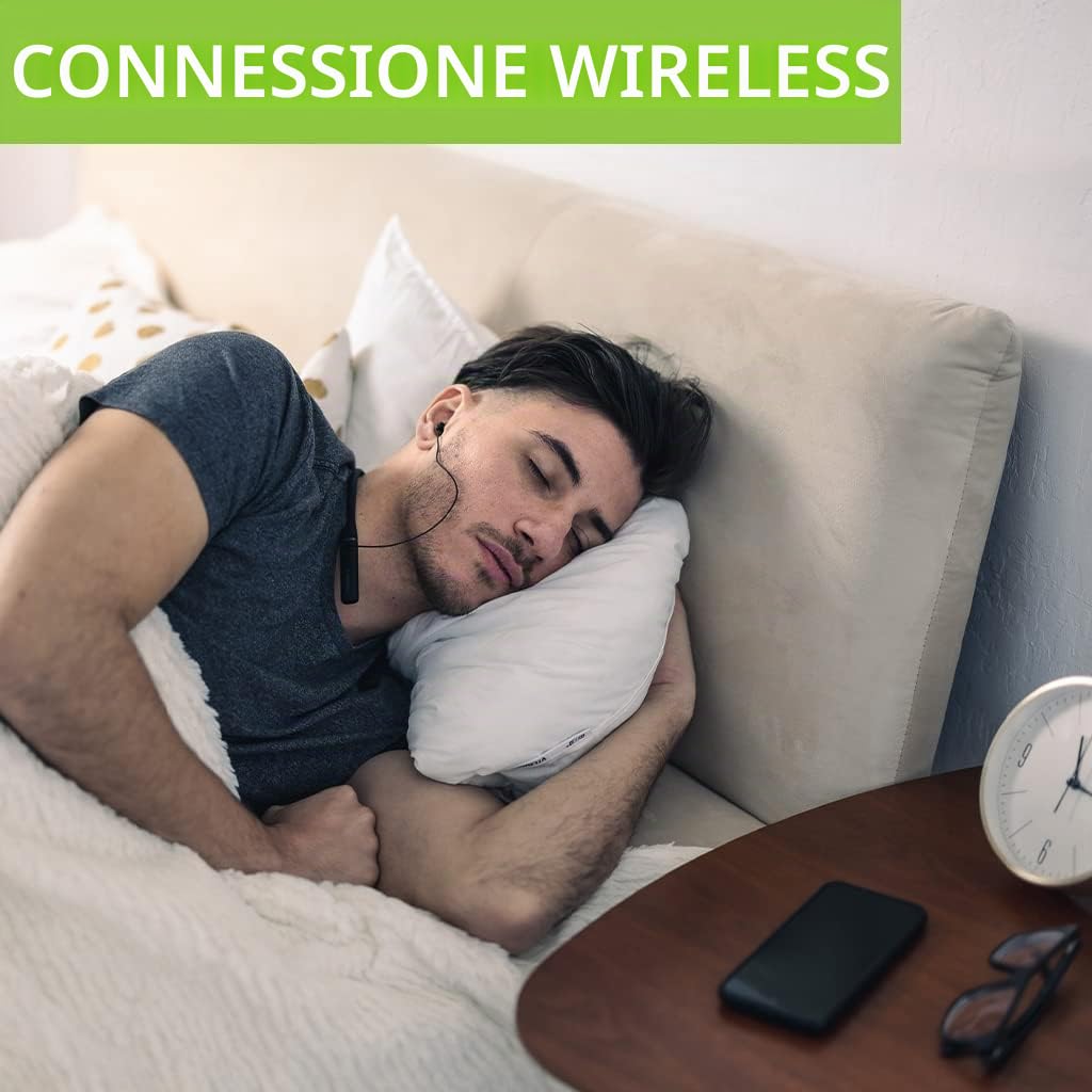 Avantree Repose – Auricolari Bluetooth per Dormire e TV | Cuffie In Ear wireless compatte con design confortevole, bassa latenza e 18 ore di autonomia per sonno, TV e relax