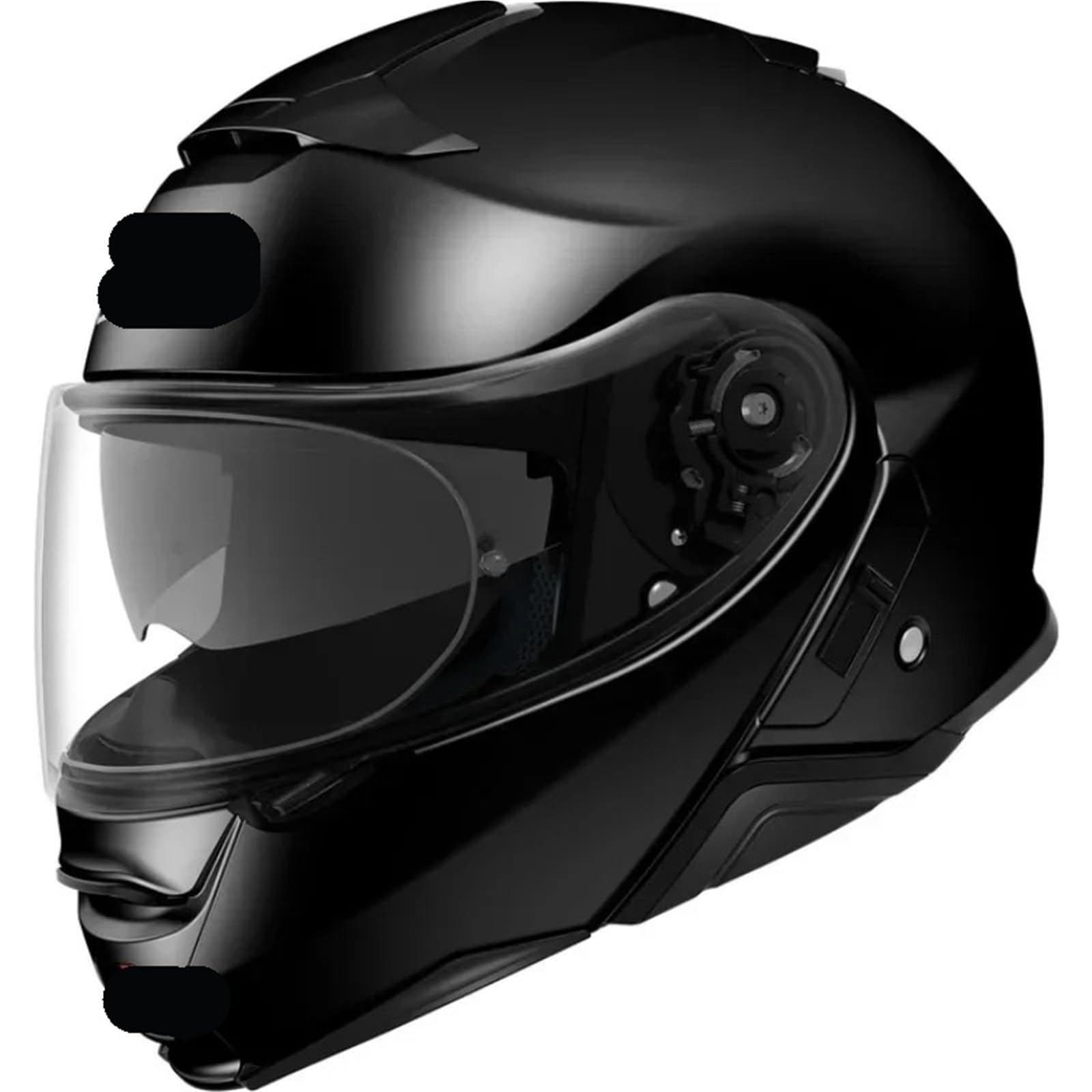 Visera para casco de moto Estuche for visera de casco motocicleta con protector facial completo(Color 1)