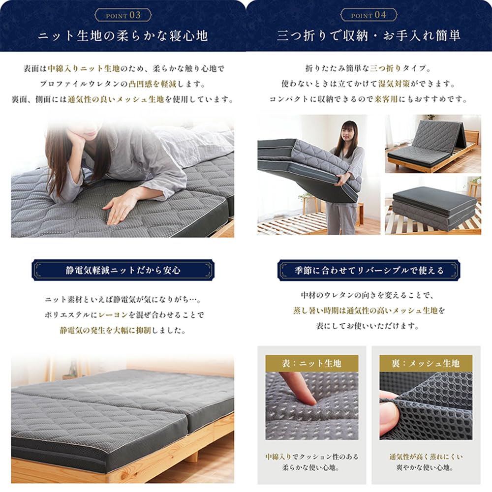メディカルコンフォートマットレス【シングルサイズ】