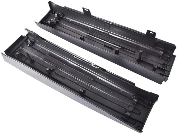 Black Flex Step Side Tailgate Molding Covers Right & Left Fit for 2009-2014 F-150